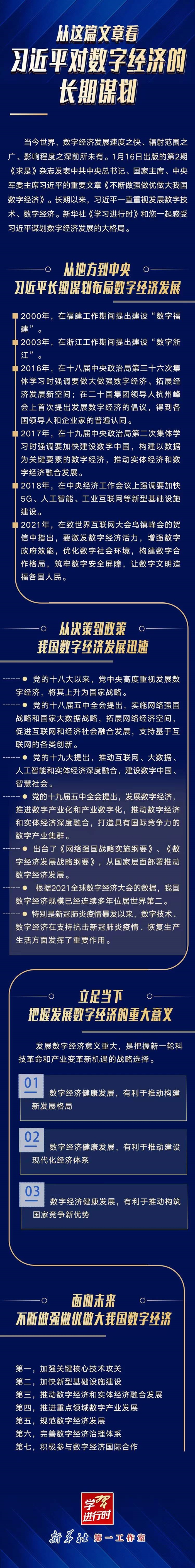 学习进行时丨从这篇文章看习近平对数字经济的长期谋划