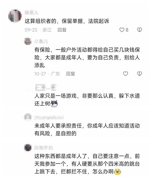 图为网友评论截图