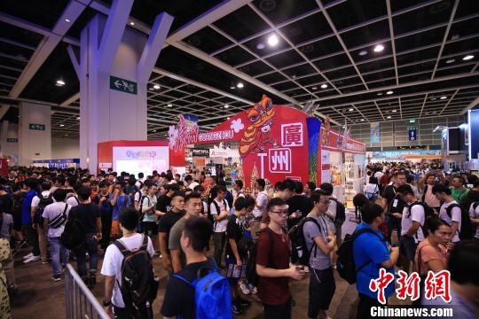动漫穗军首次规模组队亮相香港动漫电玩节