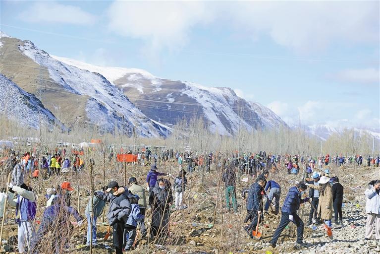 墨竹工卡县全力推进生态文明建设：厚植底色 逐绿前行 资讯 中国西藏网