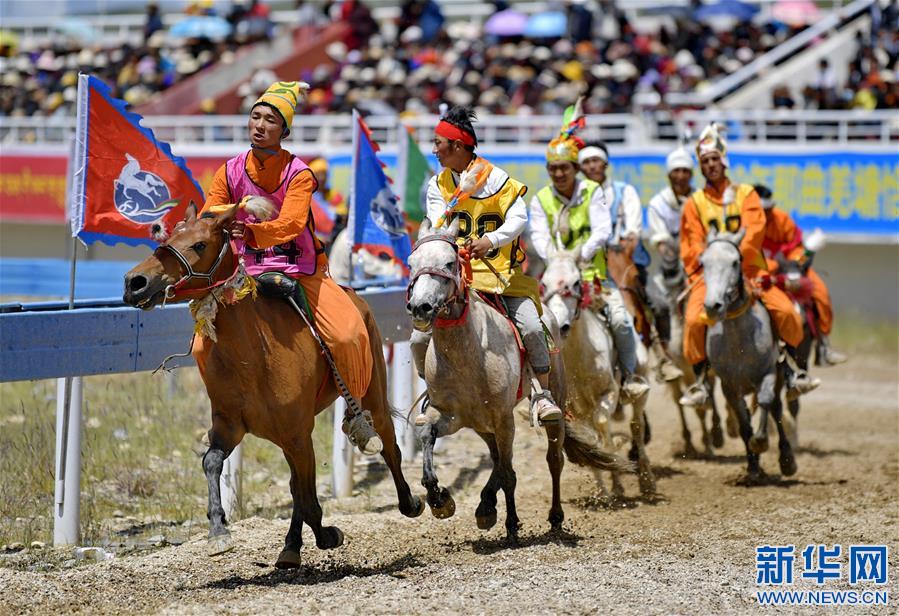 （体育）（2）藏北高原上演走马赛