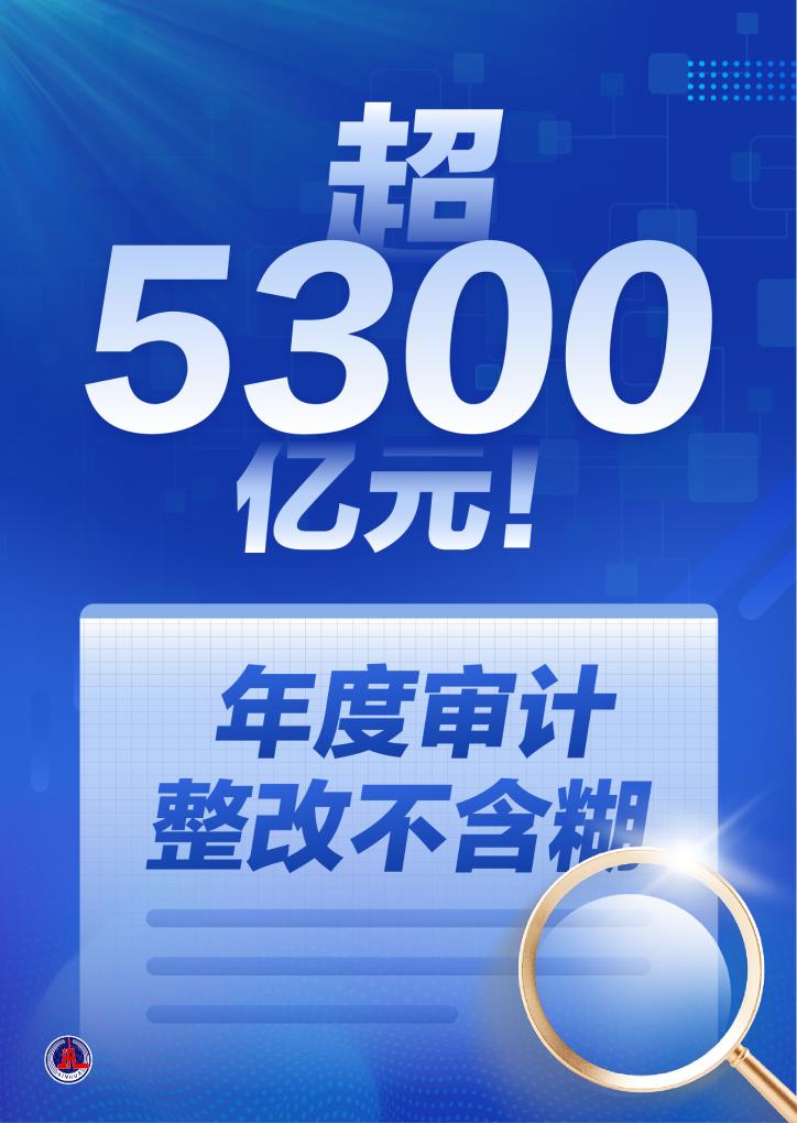 凯时app下载新华鲜报丨超5300亿元年度审计整改不含糊(图1)