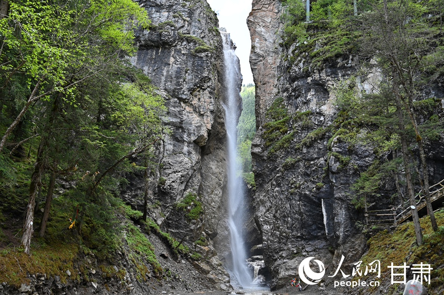 卓尼大峪沟：山雄石奇 水丽林秀