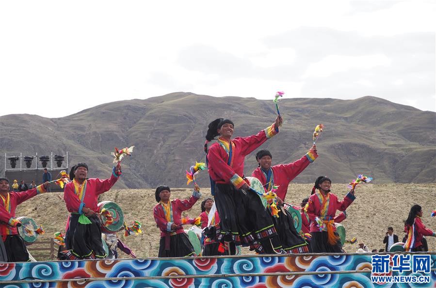 （发新华网西藏频道）西藏：山南农牧民喜迎丰收（6）