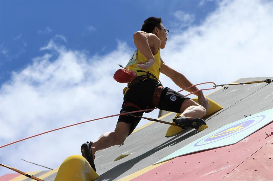 （体育）（8）攀岩——中攀联赛西藏林芝站赛况