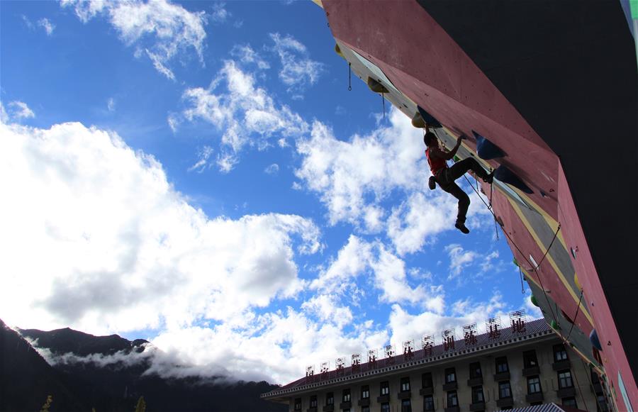 （体育）（11）攀岩——中攀联赛西藏林芝站赛况